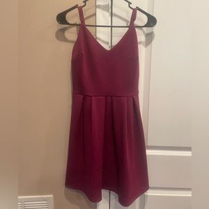 Emerald Sundae mauve medium sparkle dress. Prom, ball, bridesmaid.